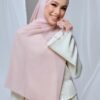 QALBU SHAWL SERIES - ROSE BROWN