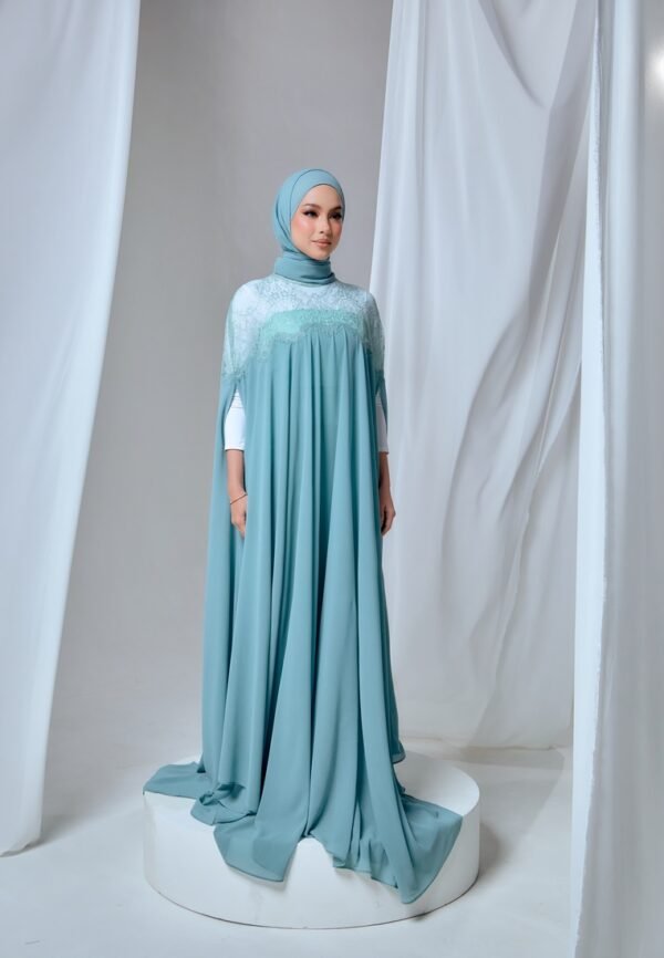 AMBER SERIES - SOFT TEAL GREEN