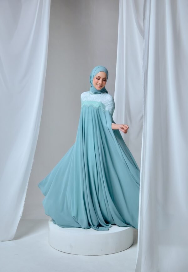 AMBER SERIES - SOFT TEAL GREEN