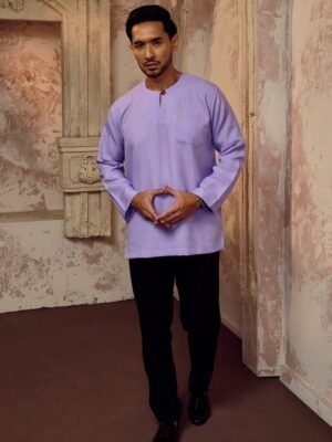 KURTA MALEEQ - ROYAL LILAC