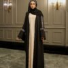 AMEERAT ABAYA SERIES in Midnight Noir